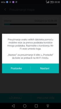 Here WeGo mape Srbije besplatna GPS navigacija