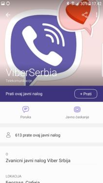 Viber Ljubavni bot Viber Srbija test