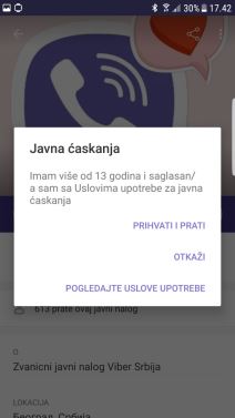 Viber Ljubavni bot Viber Srbija test