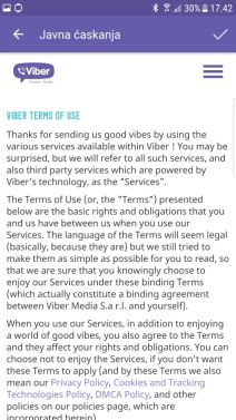 Viber Ljubavni bot Viber Srbija test
