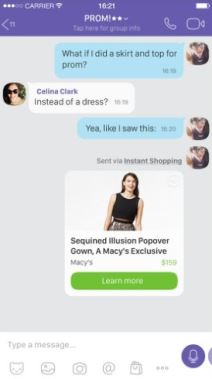 Viber kupovina u aplikaciji
