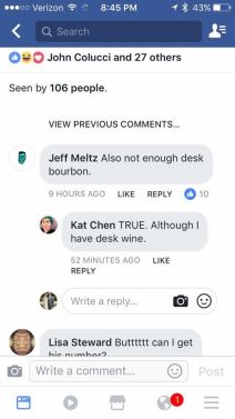 Facebook Messenger komentari