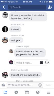 Facebook Messenger komentari