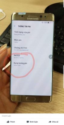 Samsung Galaxy Note 7 preraden model procurele slike