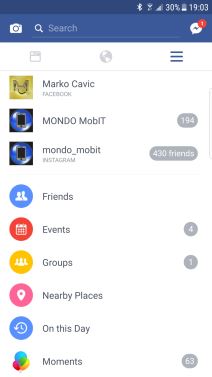 Facebook raketa nestala iz aplikacije