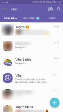 Viber poruka šta da radim