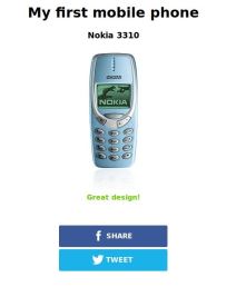 koji je vaš prvi mobilni telefon