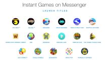 Facebook Messenger instant igre Pac Man, Space Invaders