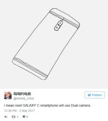 Samsung Galaxy C10 prvi Samsung sa duplom kamerom specifikacije dostupnost cene u Srbiji