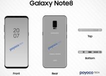Samsung Galaxy Note 8 26. avgusta Njujork