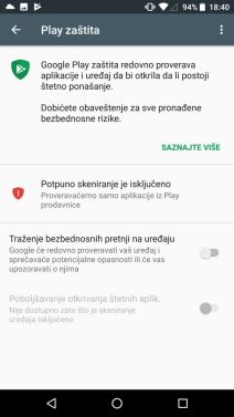Google Play Protect Android zaštita aplikacija kako radi, test, utisci, slike, info
