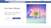 Facebook Year in review 2017 kako videti