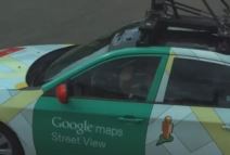 Bing StreetSide, Google Street View automobil mapa
