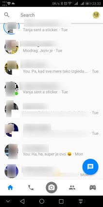 Messenger prikazuje kad ste bili aktivni u aplikaciji drugim korisnicima