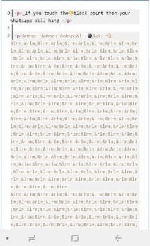 WhatsApp crna tacka poruka, WhatsApp problem, Kako popraviti WhatsApp