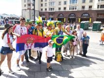 Srbija Brazil Rusija 2018 navijaci slike