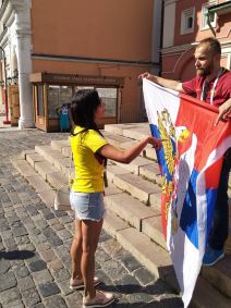 Srbija Brazil Rusija 2018 navijaci slike