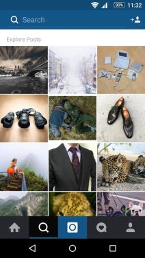 Instagram video pretraga i video predlozi