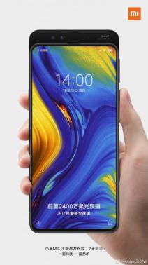 Mi Mix 3: 10 GB RAM, Snapdragon 845, 5G i najveći ekran