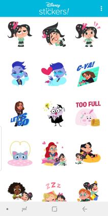 WhatsApp stickers Disney Ralph Breaks the Internet iOS i Android download