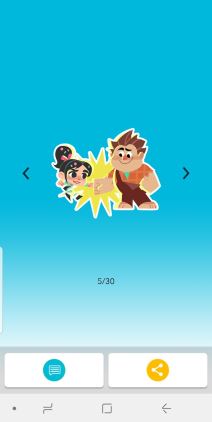 WhatsApp stickers Disney Ralph Breaks the Internet iOS i Android download