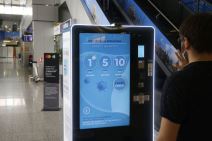 Mašina za maske Srbija koronavirus, Mašina za maske 365 ADS aerodrom Nikola Tesla