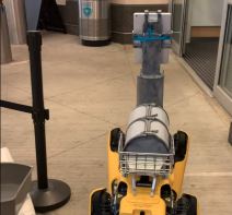 Pas Robot pandemija koronavirus nanjuši tehnologija