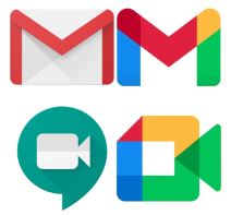 Google dizajn ikonica Gmail izgled Drive kalendar Meets Docs