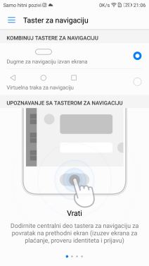 Huawei P10 Android tasteri i senzor otiska prsta, najbolji nacin kontrole Android telefona