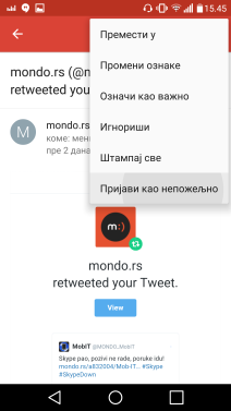 Kako blokirati GMail mejl i kontakt