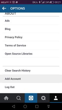 Instagram više naloga na jednom telefonu Android i iOS