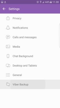 Viber Backup poruka i podataka