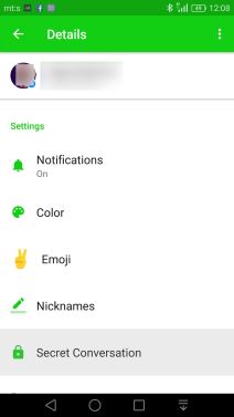 Messenger Secret Conversation tajne poruke