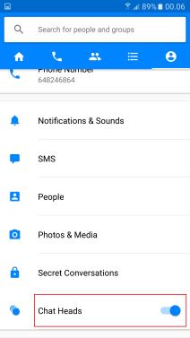 Kako iskljuciti Messenger Chat Heads kružic sa slikom