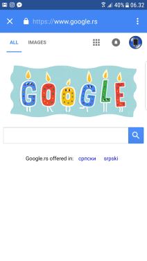 Google Doodle rodjendan ugasite svece