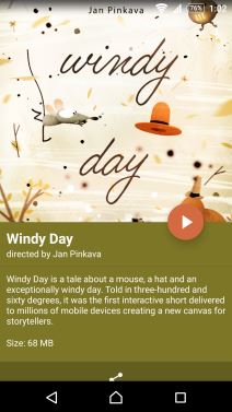 Google Spotlight Stories, Windy day,
