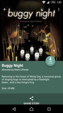 Google Spotlight Stories, Windy day,