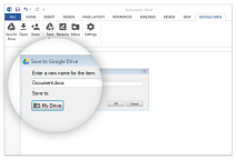 Google Drive u Microsoft Office aplikaciji