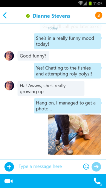 Skype za Android novi izgled i funkcije
