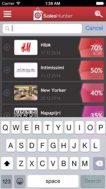 SalesHunter je domaca aplikacija za jeftinu kupovinu