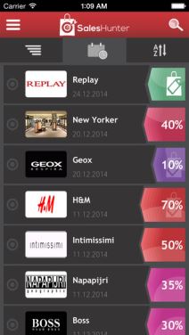 SalesHunter je domaca aplikacija za jeftinu kupovinu