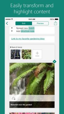 SWAY Microsoft aplikacija za Windows 10 i iOS