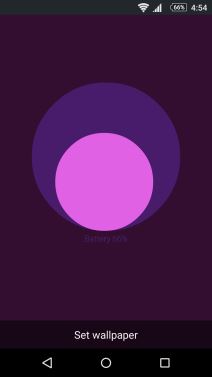 Meter živa pozadina za Android telefone