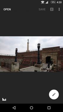 Snapseed aplikacija za Android, kako se koristi, 