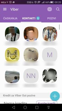 Viber, Viber Wink samobrišuce samonstajuce poruke