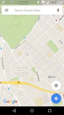 Google mape Driving Mode opcija