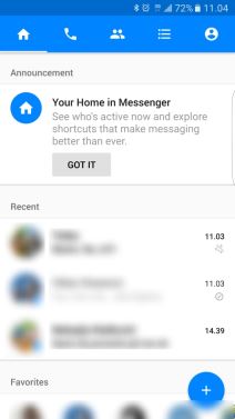 Messenger Android novi izgled