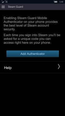 Steam Windows aplikacija