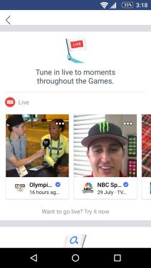 Facebook Rio dodatak u Android aplikaciji