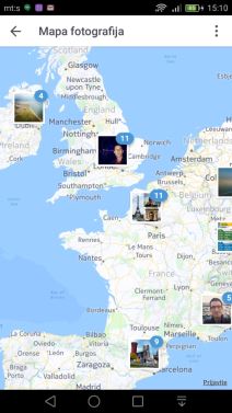 Instagram ukida prikaz fotografija na mapi
